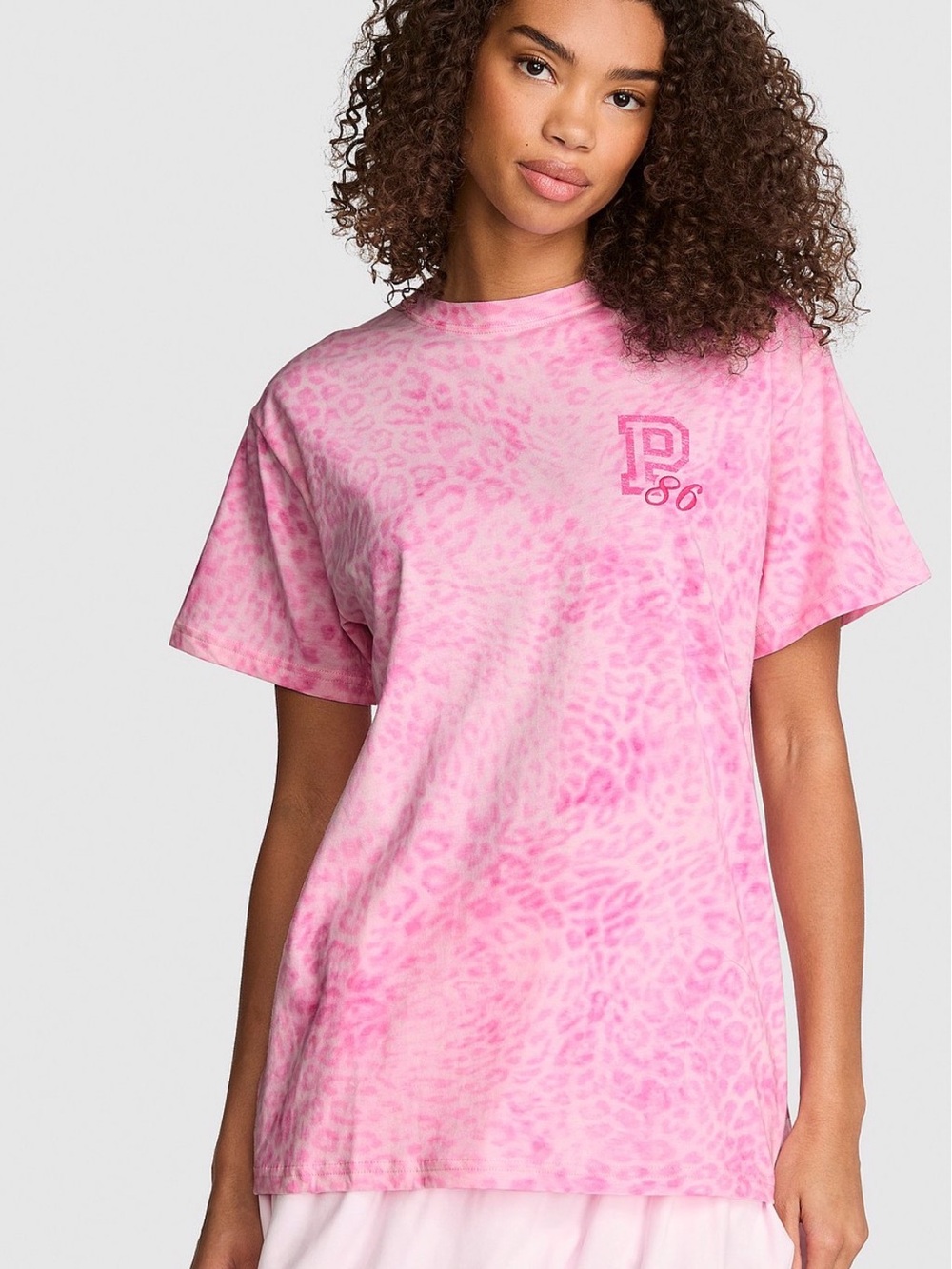 VS PINK Campus Cotton Tee